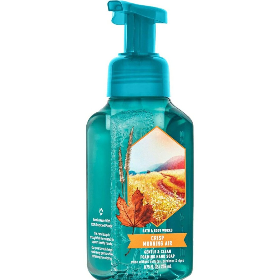 Beauty * | Outlet Bath & Body Works Tooled Leaf Vessel Harvest Gathering Gentle Foaming Soap 8.75 Oz.