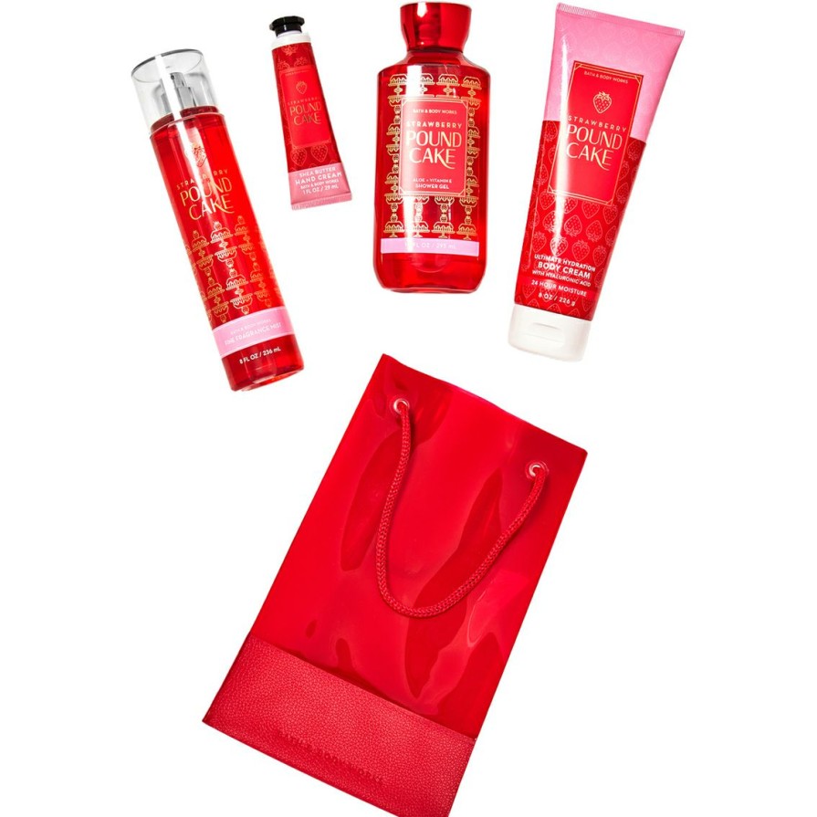 Beauty * | Best Reviews Of Bath & Body Works Powerbundle Strawberry Poundcake