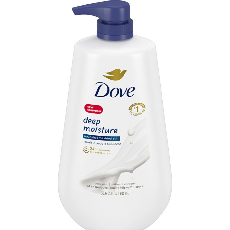 Beauty * | Best Reviews Of Dove Body Wash Deep Moisture 30.6 Oz W/Pump