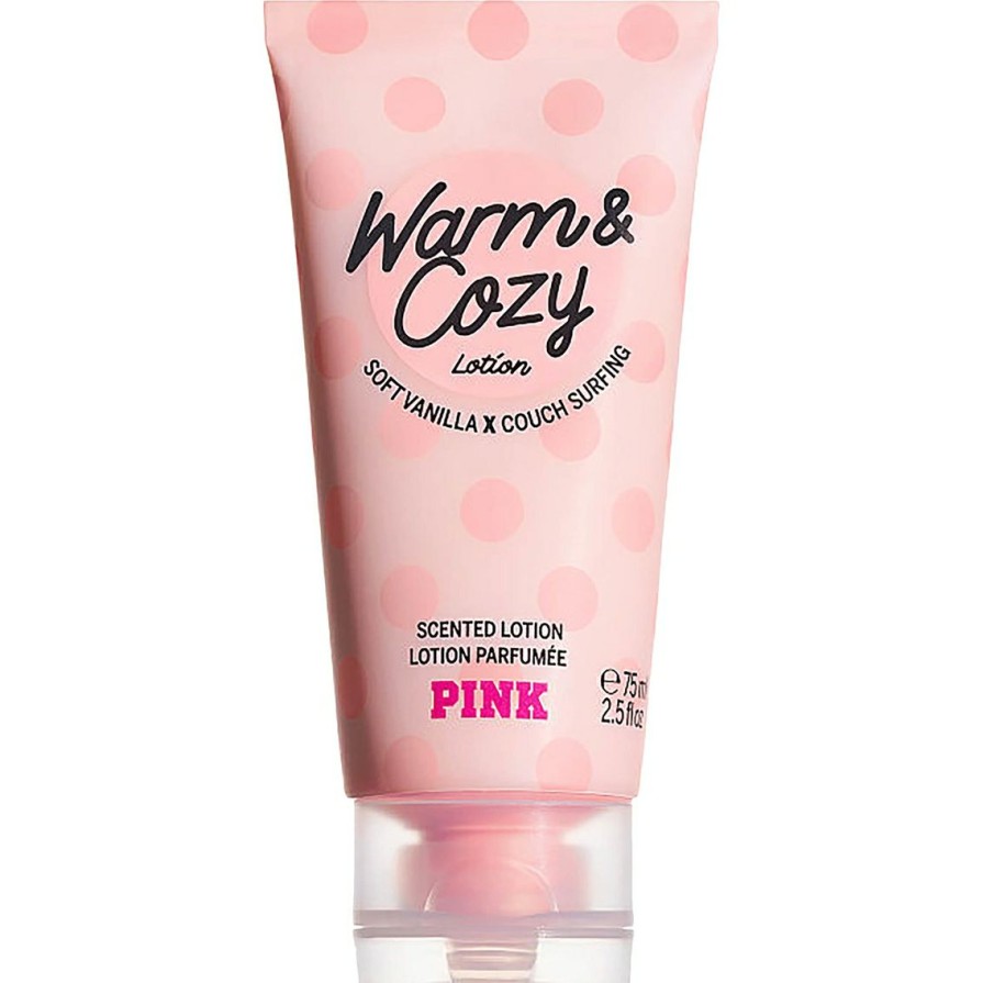 Beauty * | Flash Sale Victoria'S Secret Pink Warm And Cozy Mini Lotion 2.5 Oz.