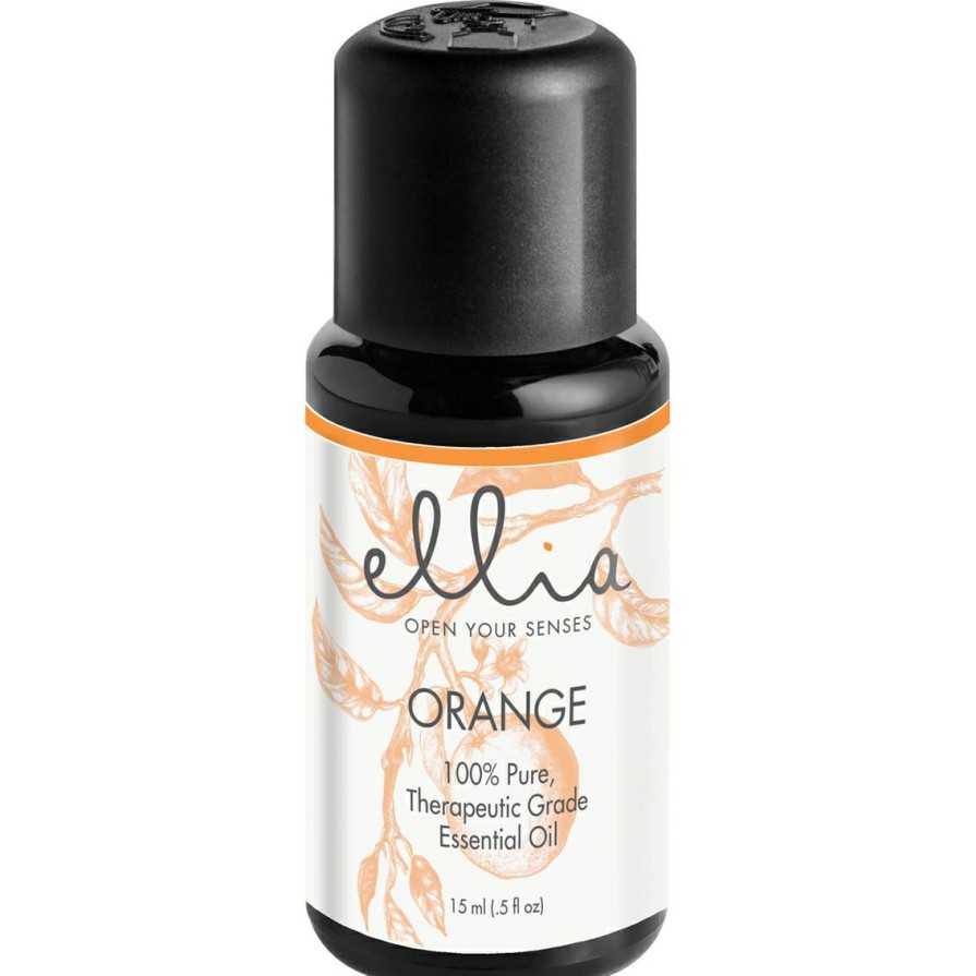 Beauty * | Outlet Ellia Orange Therapeutic Grade Essential Oil 15Ml