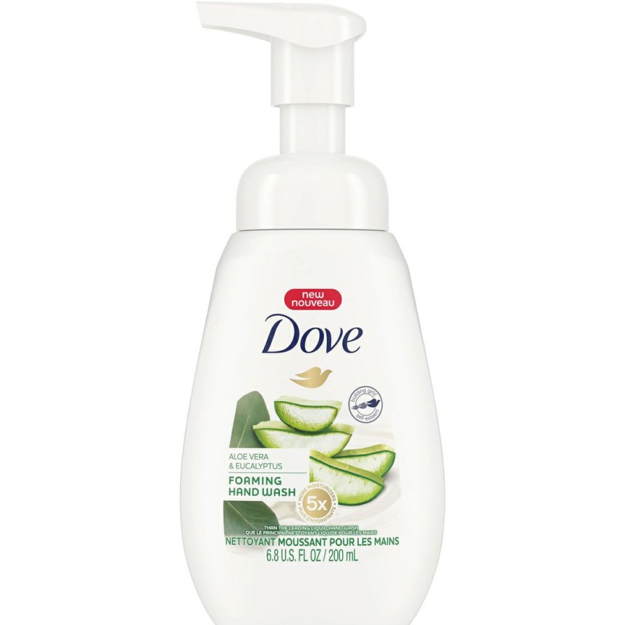 Beauty * | Wholesale Dove Aloe Vera And Eucalyptus Foaming Liquid Hand Wash, 6.8 Oz.