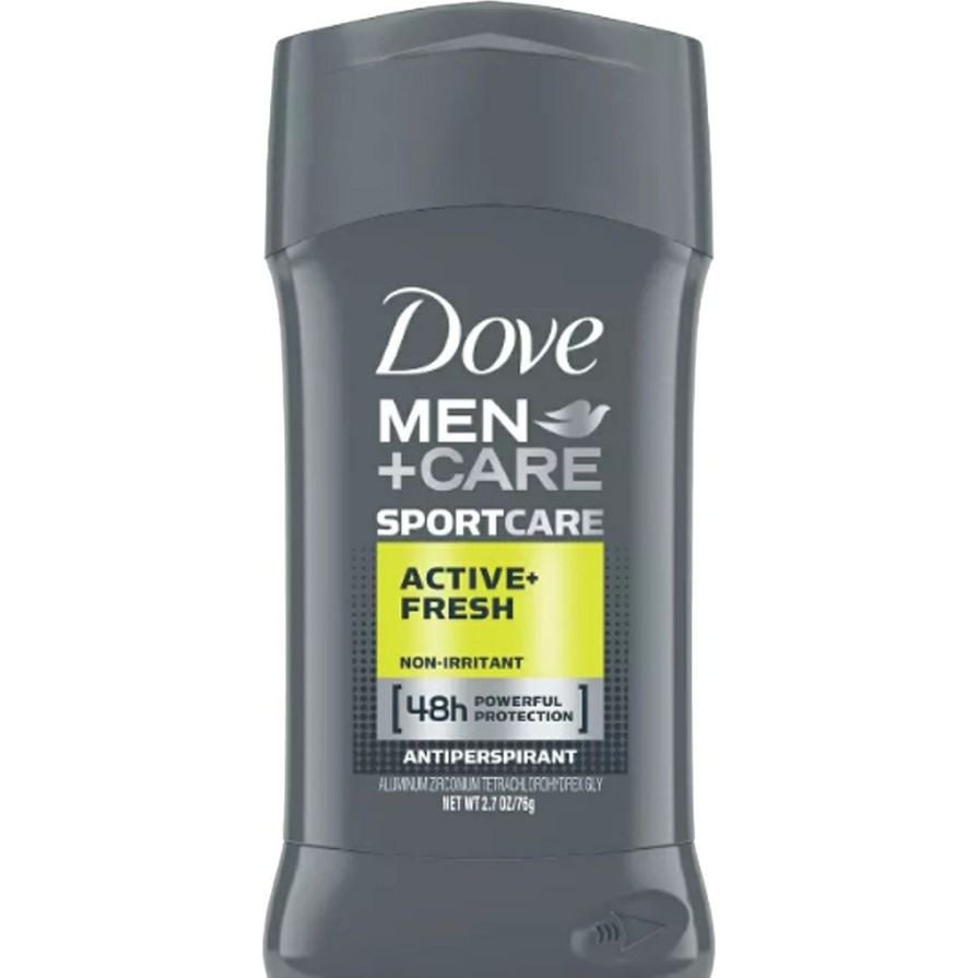 Beauty * | Hot Sale Dove Men + Care Sport Active And Fresh Antiperspirant Deodorant Stick 2.7 Oz.