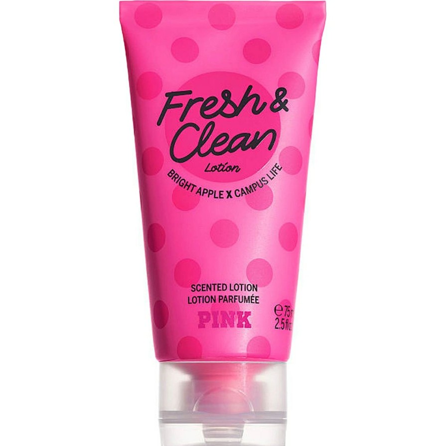 Beauty * | Brand New Victoria'S Secret Pink Fresh And Clean Mini Lotion 2.5 Oz.