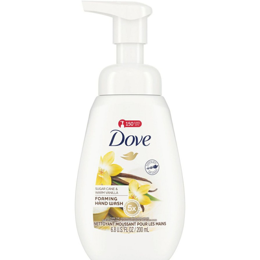 Beauty * | Brand New Dove Sugar Cane And Warm Vanilla Foaming Liquid Hand Wash, 6.8 Oz.