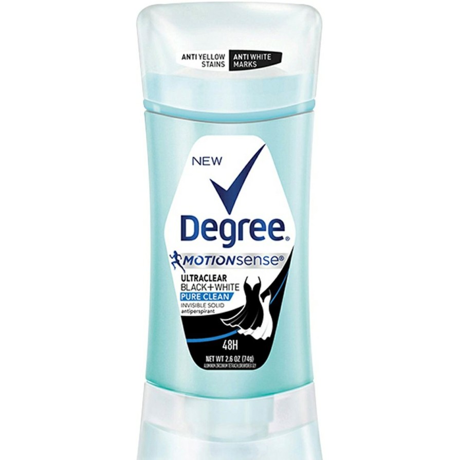 Beauty * | Top 10 Degree Motionsense Ultra Clear Black + White Pure Clean Antiperspirant Deodorant