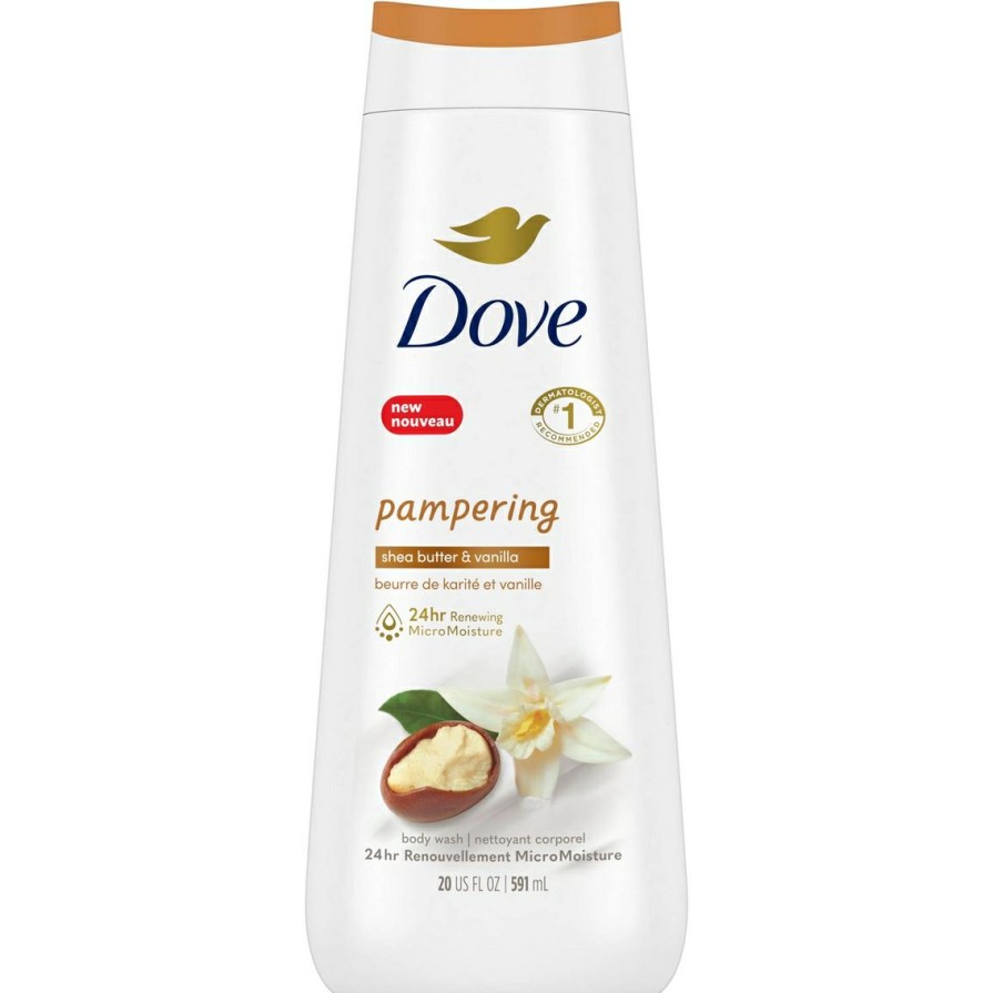 Beauty * | Coupon Dove Body Wash Shea Butter And Warm Vanilla 20Oz