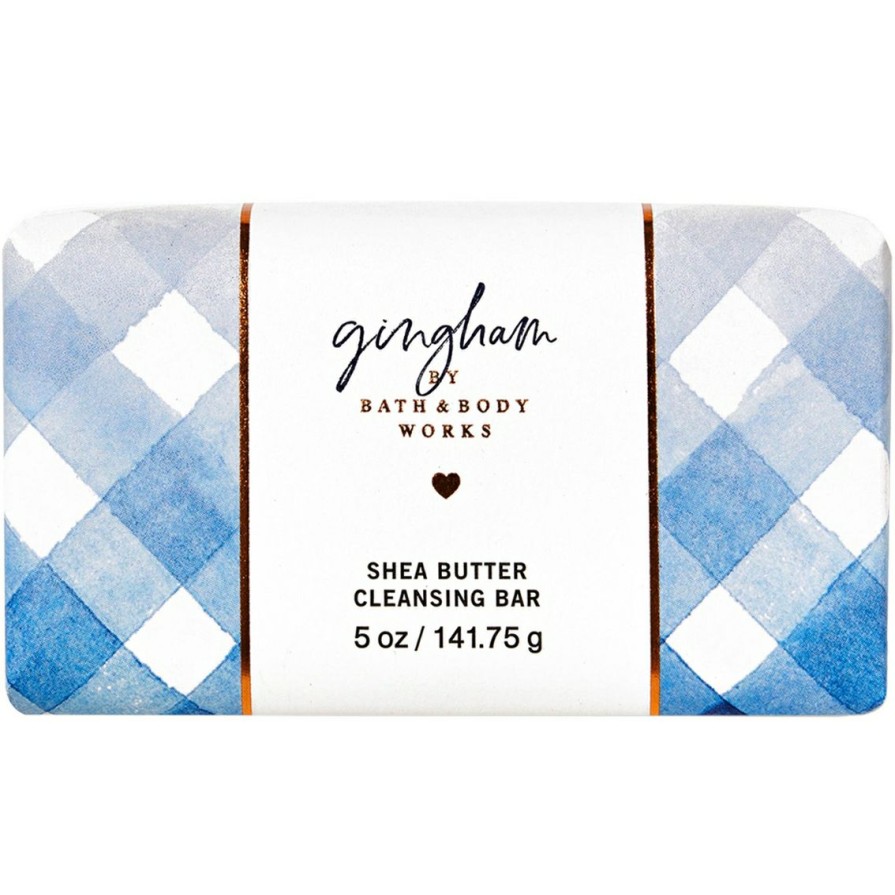 Beauty * | Best Pirce Bath & Body Works Gingham Bar Soap