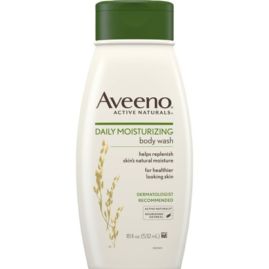 Beauty * | Coupon Aveeno Daily Moisturizing Body Wash With Soothing Oat, 18 Fl. Oz