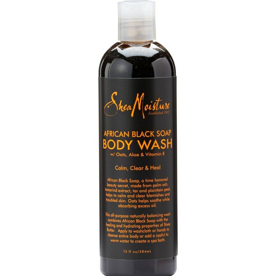 Beauty * | Budget Sheamoisture African Black Soap Body Wash