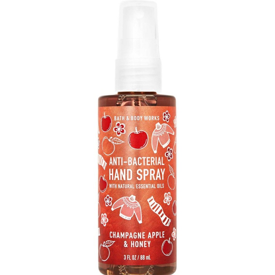 Beauty * | New Bath & Body Works Champagne Apple & Honey Sanitizer Spray