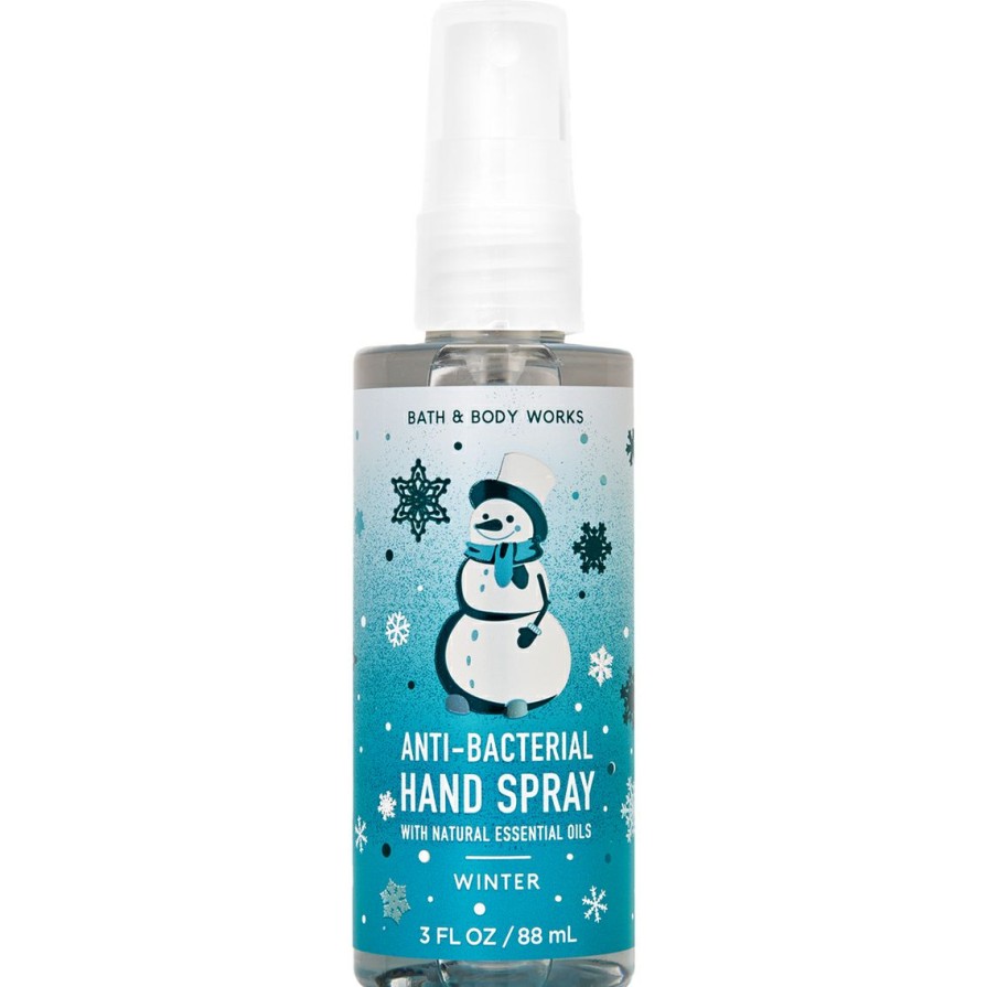 Beauty * | Hot Sale Bath & Body Works Snow Beautiful: Winter Sanitizer Spray