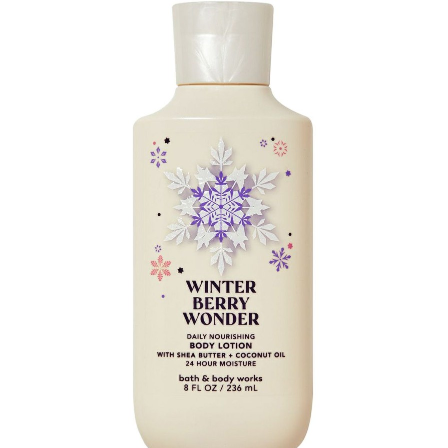 Beauty * | Best Sale Bath & Body Works Snow Beautiful: Winterberry Wonder Body Lotion