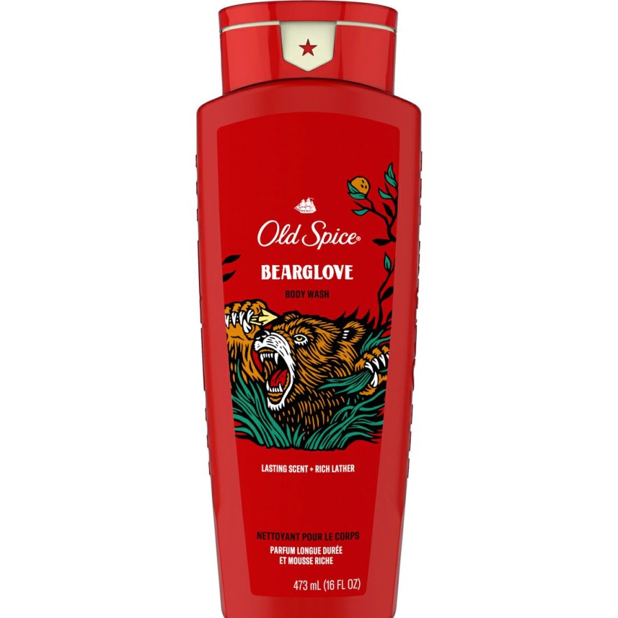 Beauty * | Wholesale Old Spice Wild Bearglove Body Wash