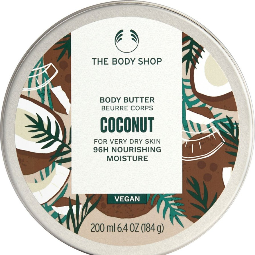 Beauty * | Top 10 The Body Shop Coconut Body Butter 6.75 Oz.