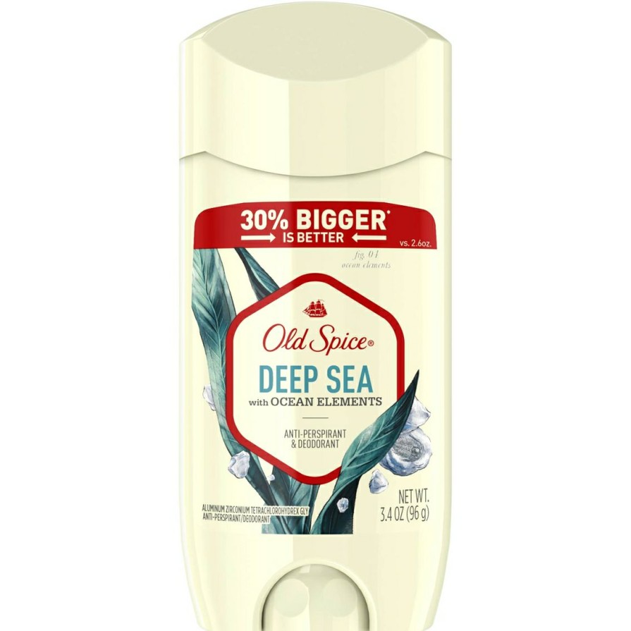 Beauty * | Best Deal Old Spice Deep Sea With Ocean Elements Deodorant For Men