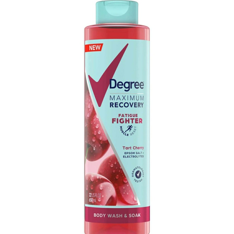 Beauty * | Top 10 Degree Body Wash Epsom Salt, Tart Cherry