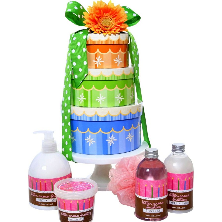 Beauty * | Wholesale Alder Creek Gift Baskets Happy Birthday Spa Wishes Tower