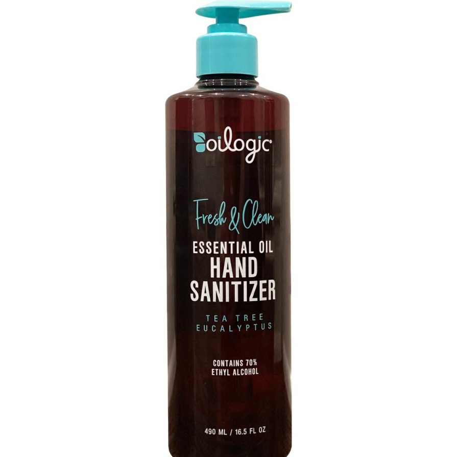 Beauty * | Deals Oilogic Fresh And Clean Hand Sanitizer 16.5 Oz.