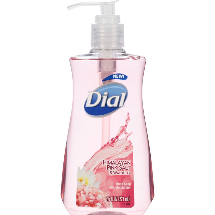 Beauty * | New Dial Himalayan Pink Salt And Water Lily Hand Soap With Moisturizer 7.5 Oz.