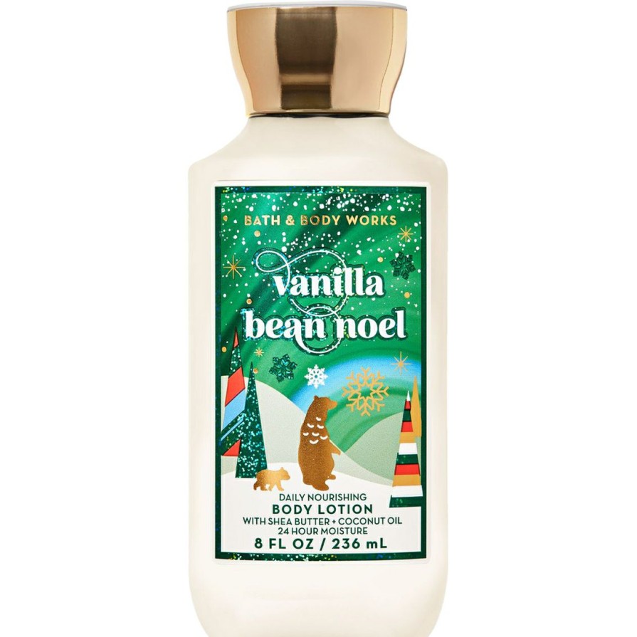 Beauty * | Best Deal Bath & Body Works Holiday Traditions Vanilla Bean Noel Body Lotion 8 Oz.