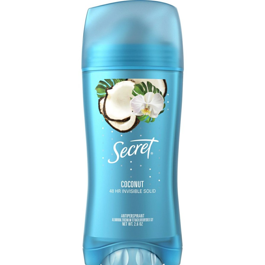 Beauty * | Best Sale Secret Fresh Collection Coconut Scent Invisible Solid Anti Perspirant