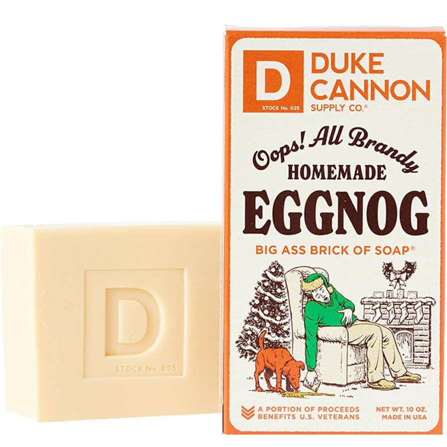 Men'S Shop * | Flash Sale Duke Cannon Big Ass Brick Of Soap, Homemade Eggnog