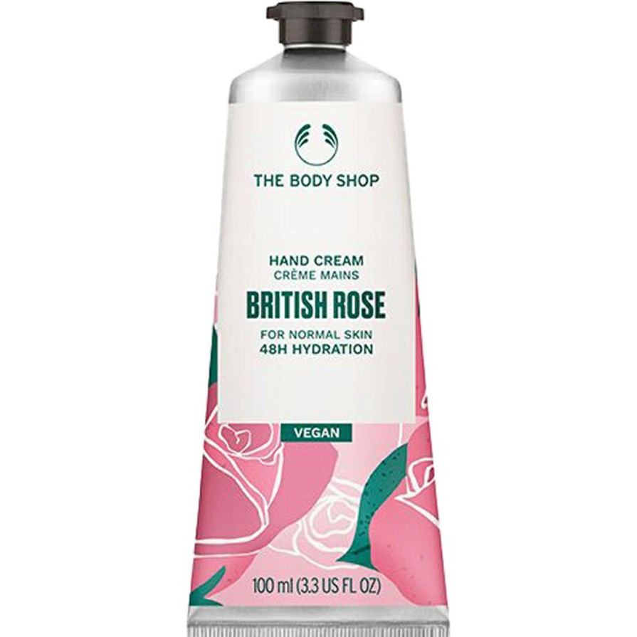 Beauty * | Budget The Body Shop British Rose Hand Cream