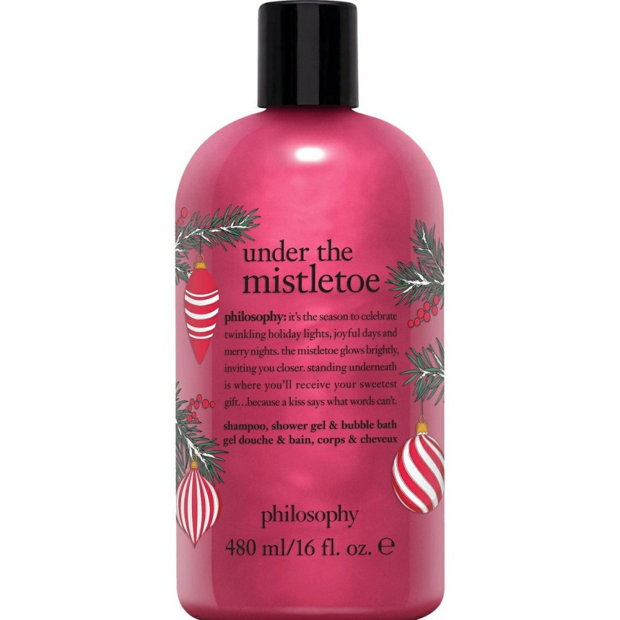 Beauty * | Best Sale Philosophy Under The Mistletoe Shampoo Shower Gel And Bubble Bath