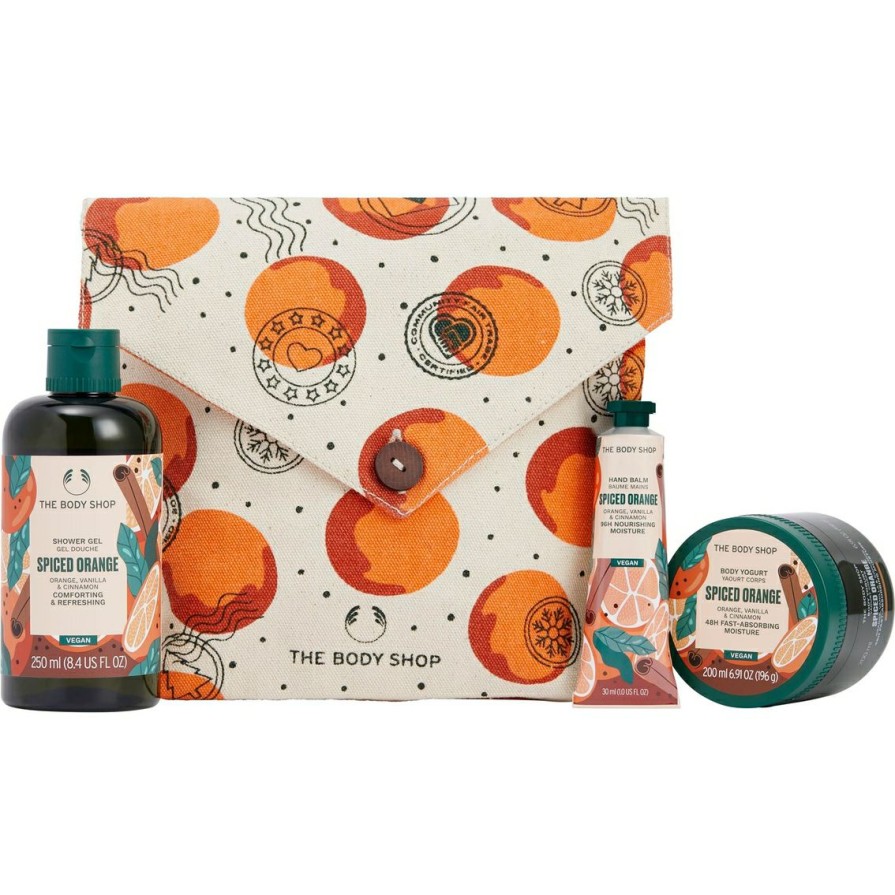 Beauty * | Cheapest The Body Shop Oranges And Stockings Essentials 3 Pc. Gift Set