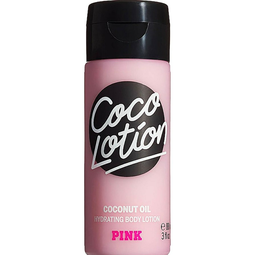 Beauty * | Cheapest Victoria'S Secret Pink Coco Lotion Coconut Oil Mini Lotion 3 Oz.