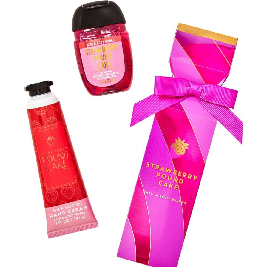 Beauty * | Brand New Bath & Body Works Gft: Tiny Gift, Strawberry Pound Cake