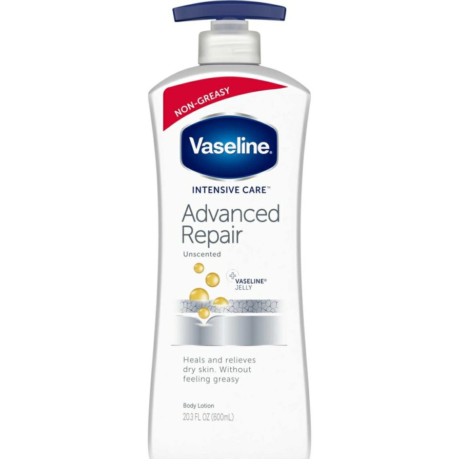 Beauty * | Cheap Vaseline Intensive Care Advanced Repair Unscented Healing Moisture Lotion 20.3 Oz.