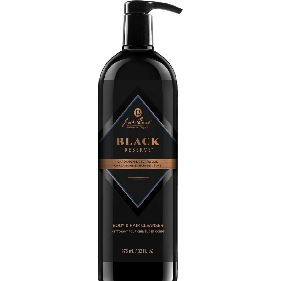 Beauty * | Best Reviews Of Jack Black Black Reserve Body And Hair Cleanser