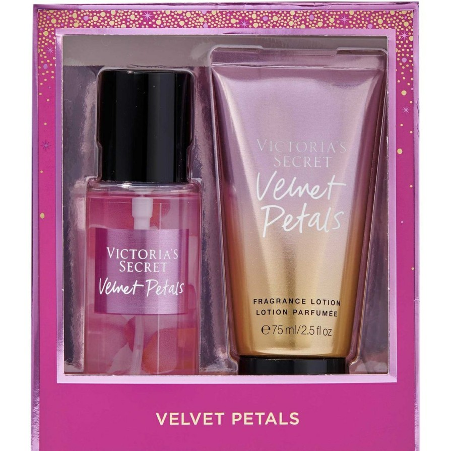 Beauty * | Hot Sale Victoria'S Secret Tmc Velvet Petals 2 Pc. Gift Set