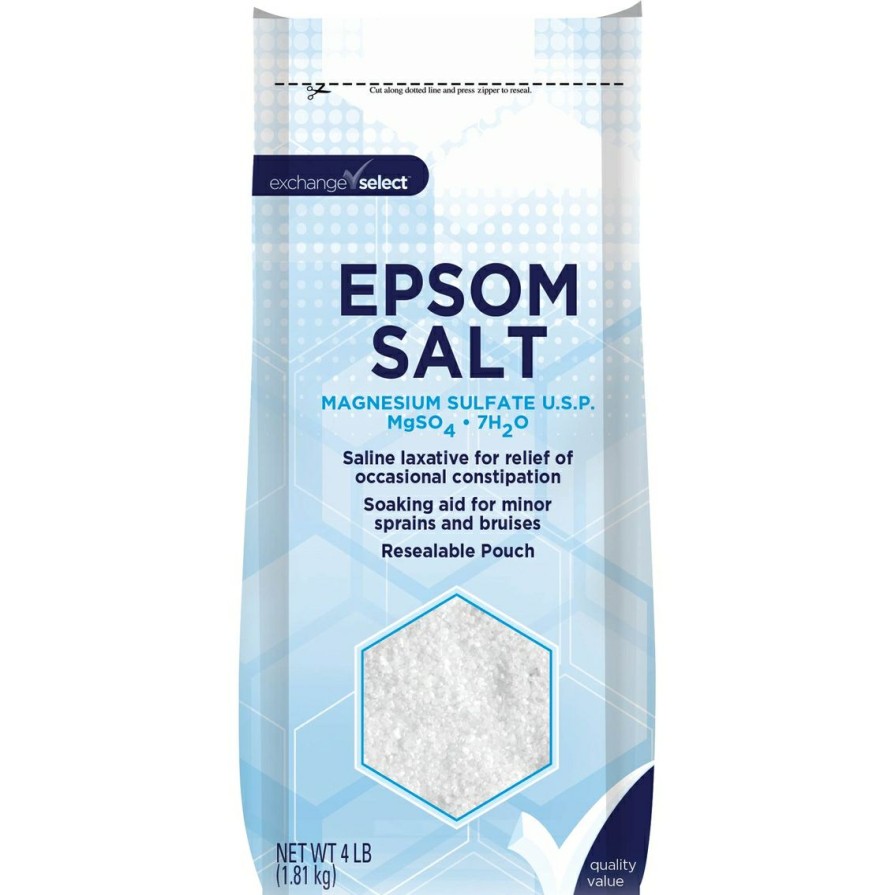 Beauty * | Budget Exchange Select Epsom Salt 4 Lb. Pouch