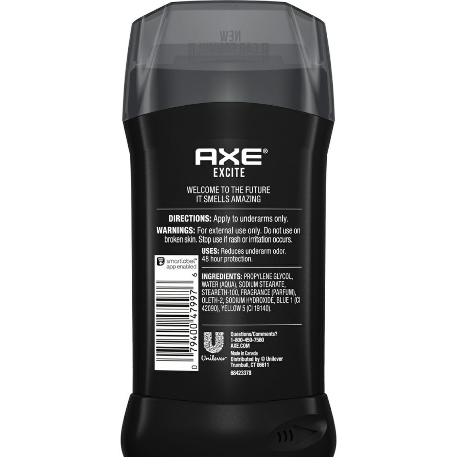 Beauty * | Promo Axe Dual Action Deodorant Stick Excite