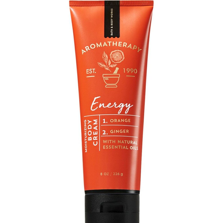 Beauty * | Flash Sale Bath & Body Works Aromatherapy Energy Orange And Ginger Body Cream